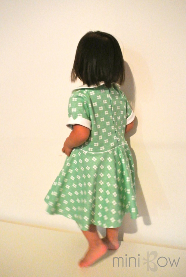 St Patrick's Day Dress | mini bow